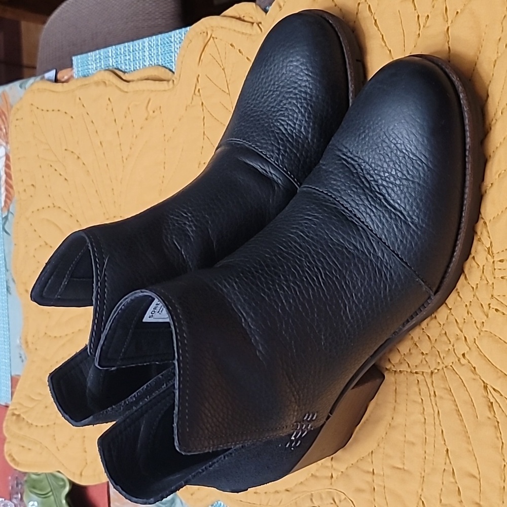 Sorel Cate Cut out Black, sz 9